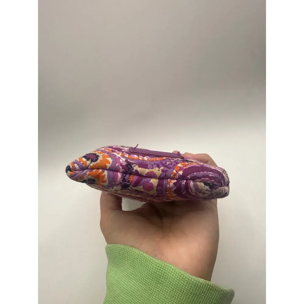 Vera Bradley Double Eyeglass Case Dream Tapestry Purple Paisley Retired